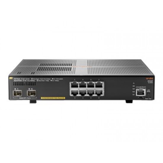 Aruba 2930F 8G PoE+ SFP+ Switch JL258A