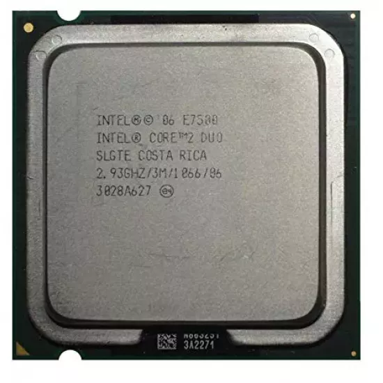 Refurbished Intel Core 2 Duo 2.93GHz 1066MHz 3MB Dual Core processor E7500