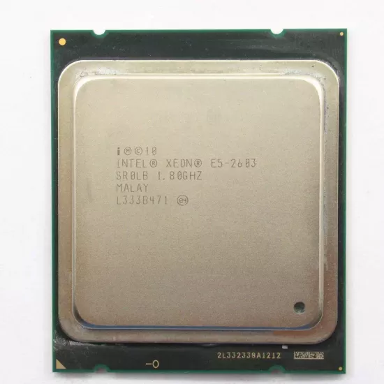 Refurbished Intel Xeon E5-2603 v2 Quad-Core processor 1.8GHz 6.4GT/s 10MB LGA 2011 CPU