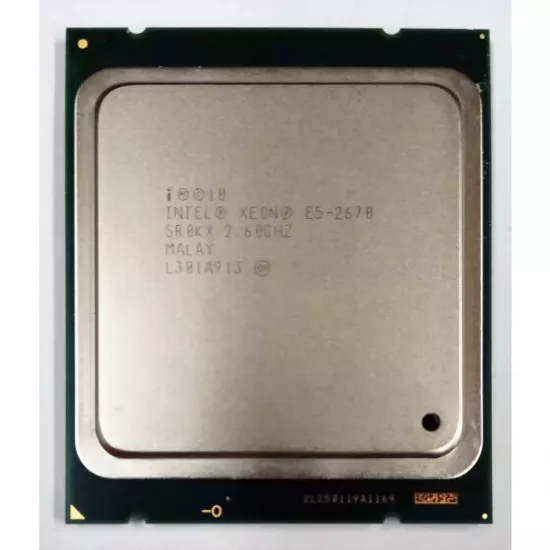Refurbished Intel Xeon processor E52670 20M Cache, 2.60 GHz, 8.00 GT/s Intel QPI
