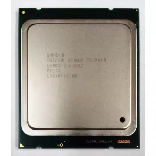 Refurbished Intel Xeon processor E52670 20M Cache, 2.60 GHz, 8.00 GT/s Intel QPI