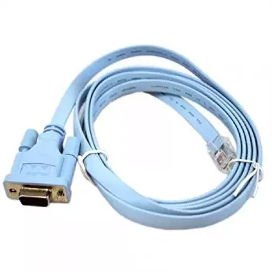 Refurbished Cisco Console Cable 1.5M RJ45 to DB9 72-3383-01