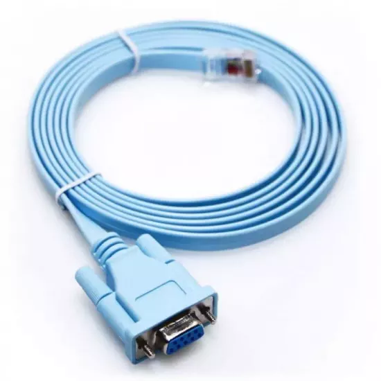 Refurbished Cisco DB9 RS232 Female to RJ45 Console Cable 1.8 MTR 72-3383-01