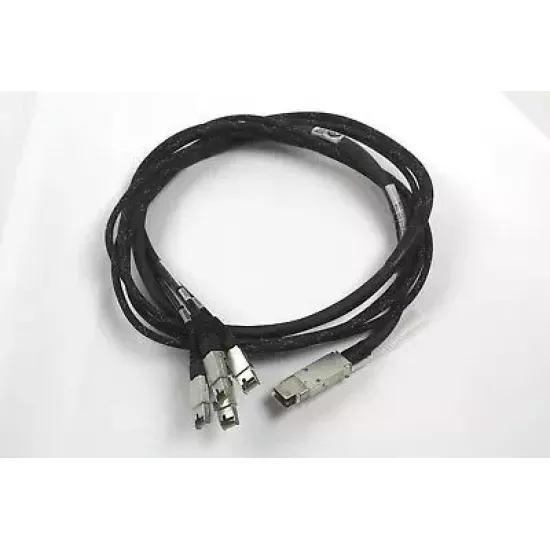 Refurbished EMC 038-003-708 QSFP to 4x HSSDC 2m 2 Meter Fiber Cable