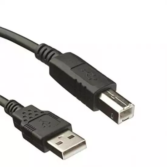 Refurbished RTS USB 2 High Speed Printer Scanner Cable A Male to B Male
