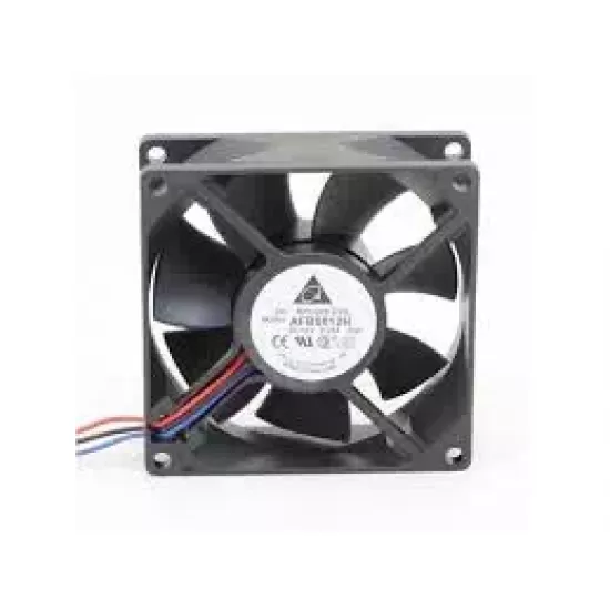 Refurbished Delta AFB0812H dc fan 80mm fan 8025 DC 12V 0.24A