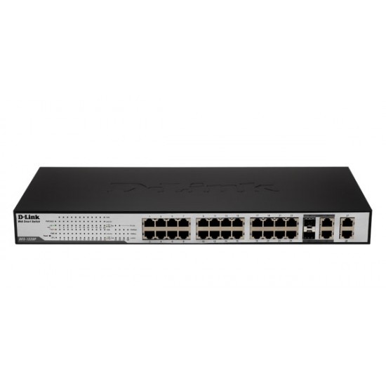 D-Link Web Smart 24 Port PoE Switch DES-1228P