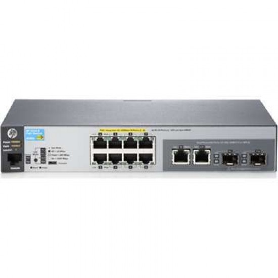 HP Aruba 2530 8 PoE+ 8 Ports Managed Switch J9780A