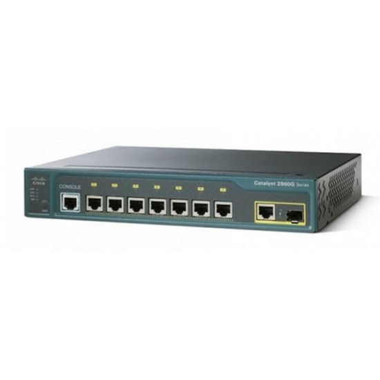 Cisco Catalyst 2960G Series 8 Ethernet Port Switch WS-C2960G-8TC-L