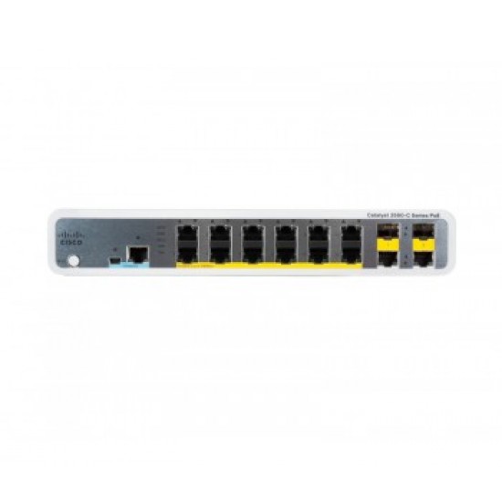 Cisco Catalyst 3560C 12 Port PoE Switch WS-C3560C-12PC-S V01