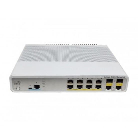 Cisco Catalyst 3560-C Series 8 Port POE Ethernet Managed Switch WS-C3560C-8PC-S V01
