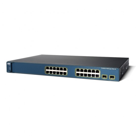 Cisco Catalyst 3560G 24 Port Managed Switch WS-C3560G-24PS-S V06