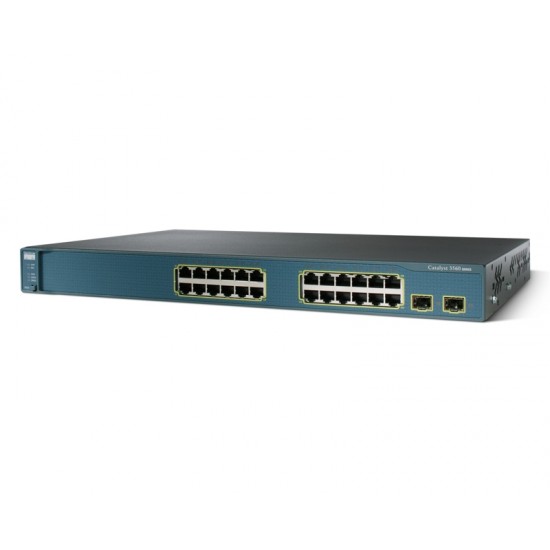 Cisco Catalyst 3560G 24 Ports Managed Switch WS-C3560G-24TS-E
