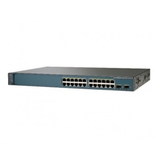 Cisco Catalyst 3560 V2 24 Port 10/100 POE Managed Switch WS-C3560V2-24PS-S V08