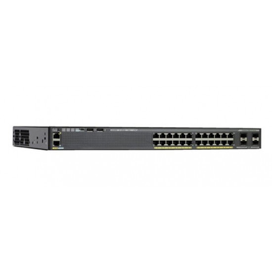 Cisco 2960-S Series POE+ 24 Ports Managed Switch WS-C2960S-24PS-L V02