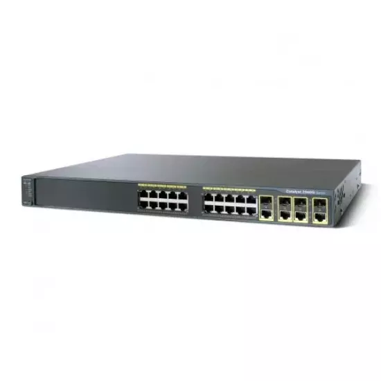 Refurbished Cisco Catalyst 24Port WS-C2960G-24TC-L Gigabit Ethernet Managed Network Switch E-E011-05-4733(A)