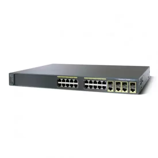 Refurbished Cisco Catalyst 24Port WS-C2960G-24TC-L Gigabit Ethernet Managed Network Switch E-E011-05-4733(A)