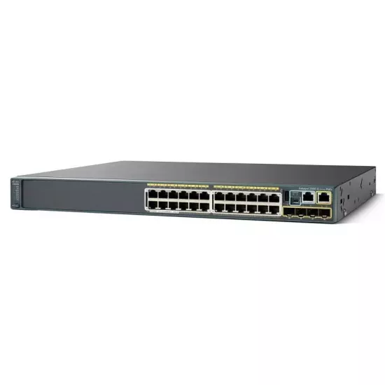 Refurbished Cisco Catalyst 24Port Managed Switch Without SFP WS-C2960G-24TS-L