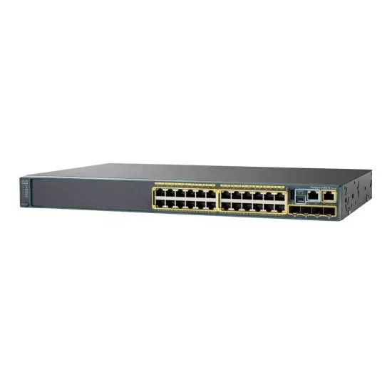 Refurbished Cisco Catalyst 24Port Managed Switch Without SFP WS-C2960X-24TS-L
