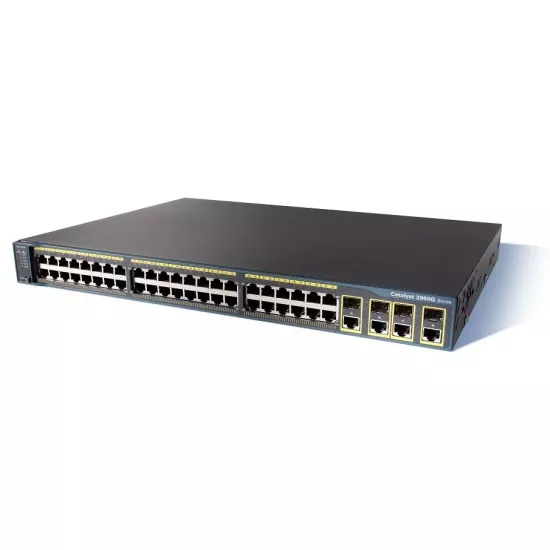 Refurbished Cisco Catalyst 2960 48Port Gigabit Managed Ethernet Switch WS-C2960G-48TC-L V02