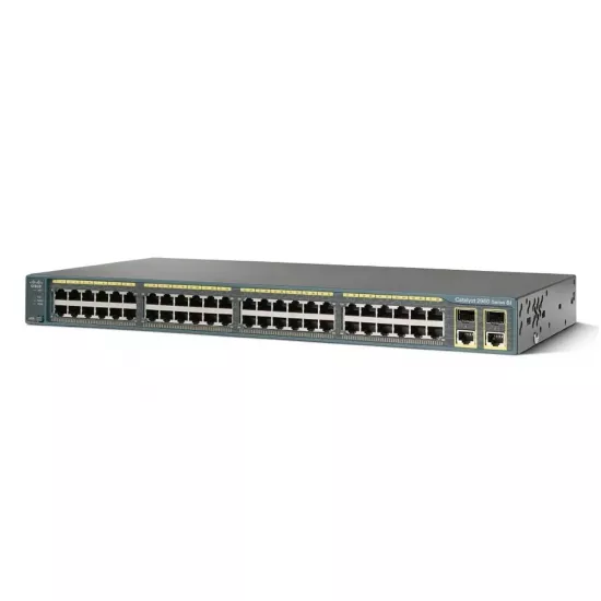 Refurbished Cisco Catalyst 2960 Series 24Port Managed Network Switch WS-C2960-48TC-L