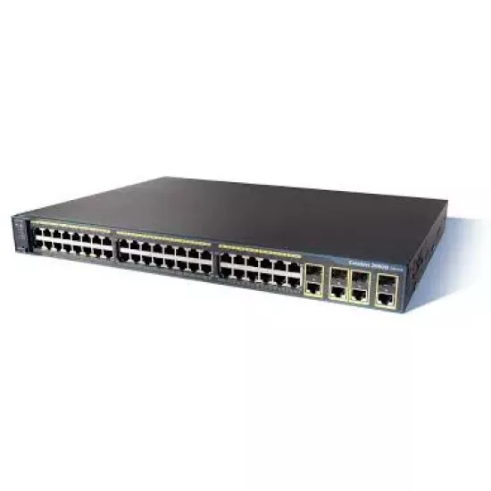 Refurbished Cisco Catalyst 2960 Series 48Port WS-C2960-48TT-L Managed Network Switch