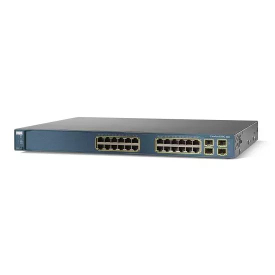 Refurbished Cisco Catalyst 3560G 24Port Managed Switch WS-C3560G-24TS-S V03 without Power Supply