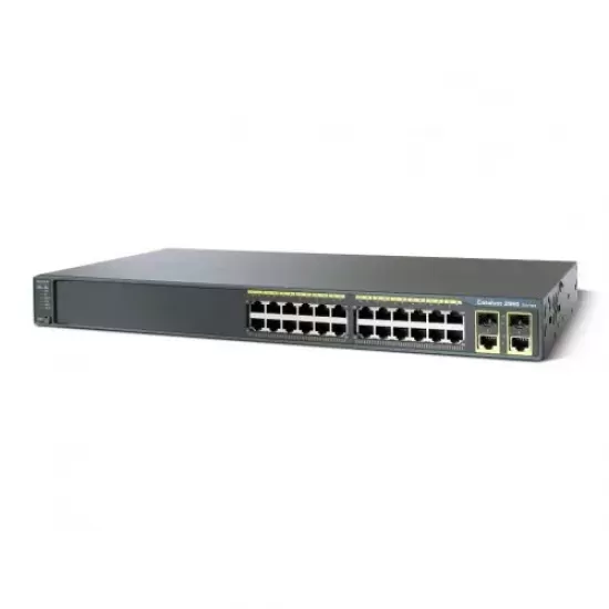 Refurbished Cisco Catalyst Managed Switch WS-C2960+24TC-L