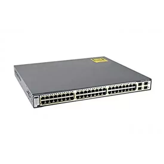 Refurbished Cisco Catalyst WS-C3750G-48TS-S 48 Port Switch