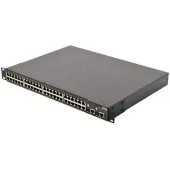 Refurbished Dell power connect 3448 48 port managed switch fan removed without ram and SFP 08H430