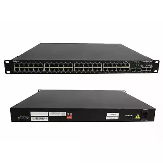 Refurbished Dell power connect 3448P 48 port POE managed switch 0YJ330