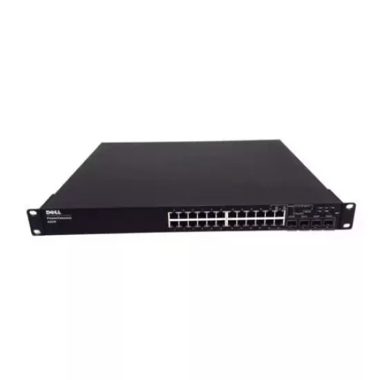 Refurbished Dell power connect 6224 24Port gigabit managed network switch 0Rn856