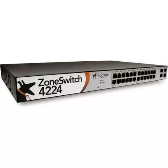 Refurbished Ruckus Zone Switch 4124 24-Port PoE Managed Switch