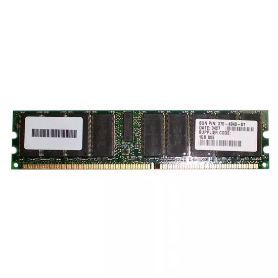 Refurbished Sun 1GB 266Mhz PC2700 DDR RAM CL2.5 ECC Registered 370-4940-01