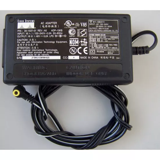 Refurbished Cisco AC Power Adapter 34-1537-01