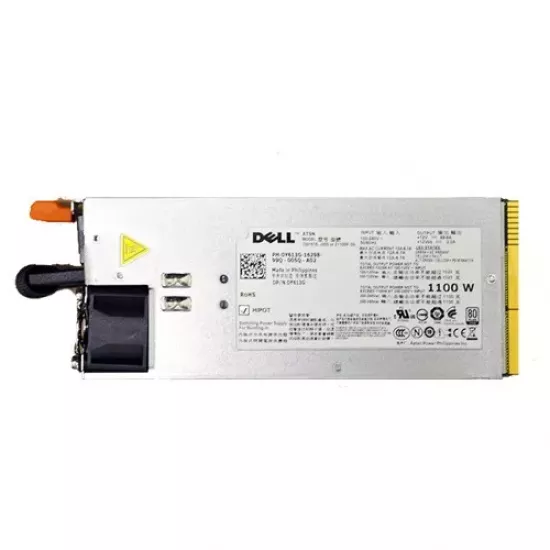 Refurbished Dell 1100 Watt power supply for Dell R810 0Y613G