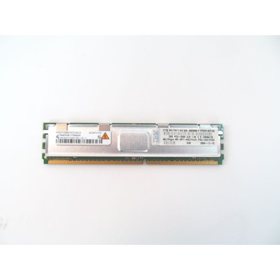 IBM 2GB DDR2 667MHZ 2Rx8 CL5 PC2-5300 240-PIN Full Buffered Ram 46C7422