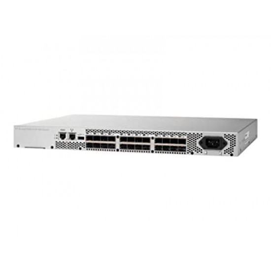 HP 24-Port Base 16-Port Enabled SAN Switch AM868B