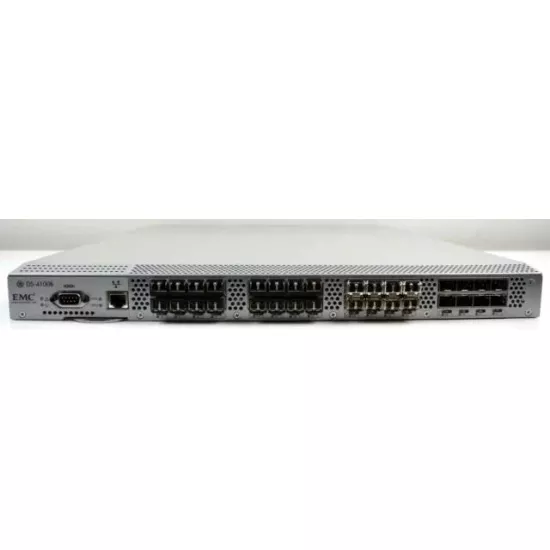 Refurbished EMC DS-4100B 4GB 32Port FC SAN Switch 16 Port Active With 32 SFP (MM) 100-652-032