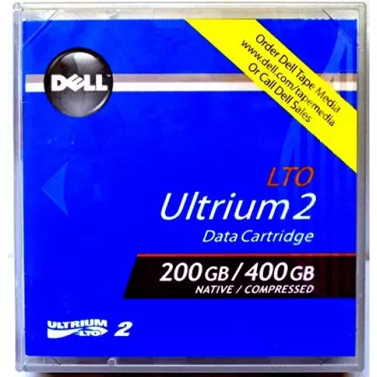 Refurbished Dell LTO-2 200-400GB Data Cartridge