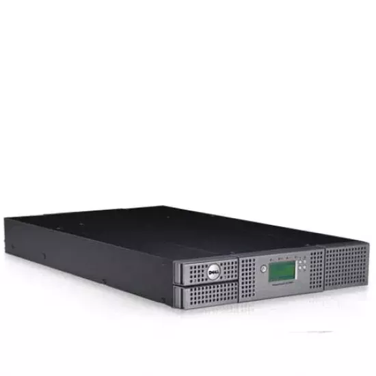 Refurbished Dell PowerVault TL2000 24 Slot Data Backup Tape Library for Data Storage without Drive