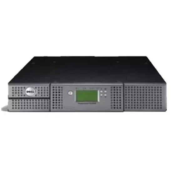 Refurbished Dell PowerVault TL2000 Data Backup Tape Library for Data Storage With LTO4 FH FC drive