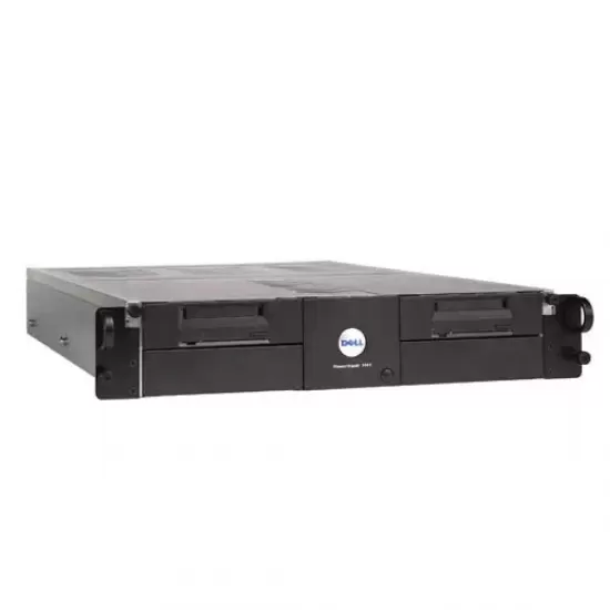 Refurbished Dell PowerVault PV114T Data Backup Tape Library for Data storage 400-800GB BQ-RCXCN-AZ without Drive