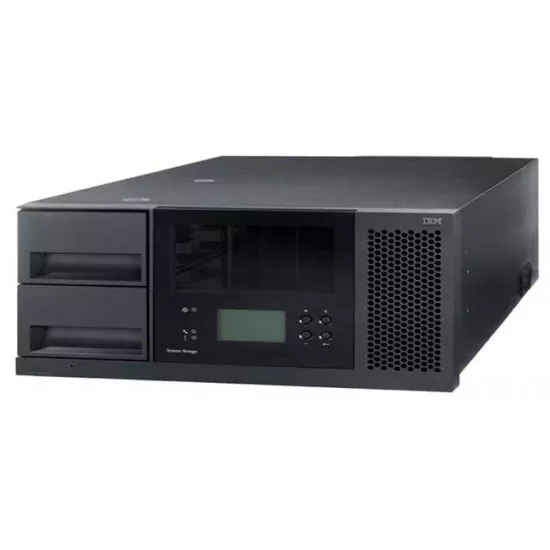 Refurbished IBM System Storage TS3400 Data Backup Tape Library for Data Storage 3577-L5U without Drive