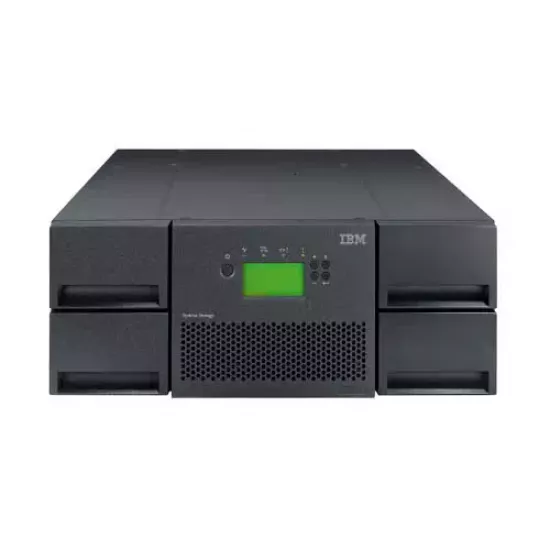 Refurbished IBM TS3200 Data Backup Tape Library without Drive 45E1330