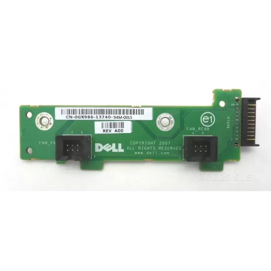 Refurbished Dell R905 Fan Backplane Interposer Board 0GX986