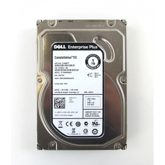 Dell 1TB 7.2K RPM 3Gbps 3.5Inch SATA Hard Disk 062VY2
