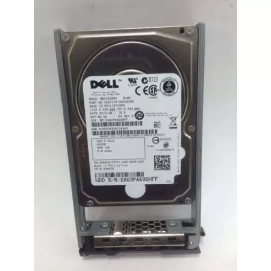 Refurbished Dell 600GB 10K RPM 6G 2.5 Inch SAS HDD MBF2600RC