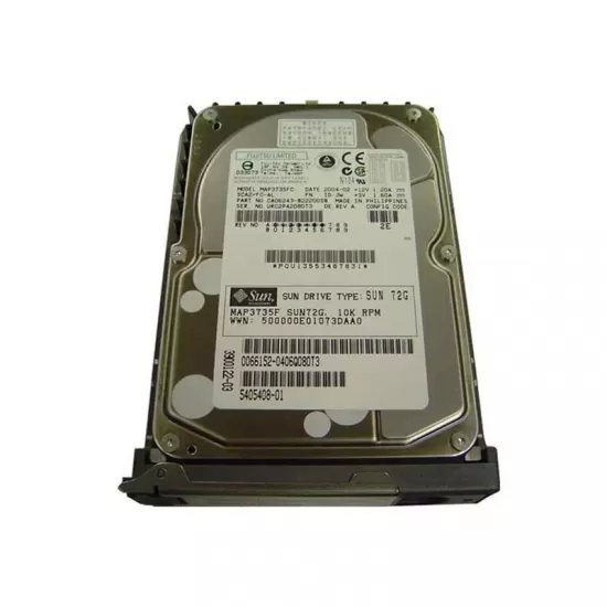 Refurbished SUN 73GB 15K RPM 4G 3.5 Inch FC HDD 390-0364-02 540-6571-01