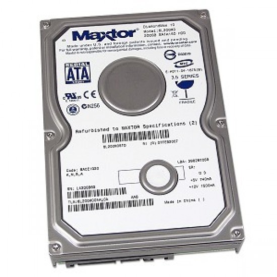 Maxtor 200GB SATA 1.5G 3.5inch 7.2K RPM Hard Disk L59CW1RG